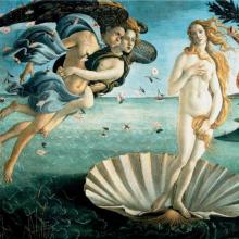 Botticelli - Nascita di Venere (1485)